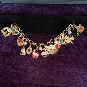 Twelve Days of Christmas Charm Bracelet